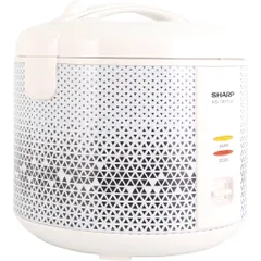 Nồi Cơm Điện Sharp KS-181TJV 1.8L - Thiết Kế Nắp Rời, Công Suất 700W, Chức Năng Giữ Ấm, Phù Hợp Gia Đình 4-6 Người