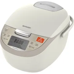 Nồi cơm điện tử Sharp KS-COM193EV-GL 1.8L - Đa chức năng, bảng điều khiển điện tử hiện đại, thân thiện với gia đình Việt, thiết kế sang trọng