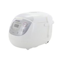 Nồi Cơm Điện Tử Sharp KS-COM195HV-WH 1.8L - Thiết Kế Sang Trọng, Nấu Nhiều Chế Độ, Phù Hợp Gia Đình 4-6 Người