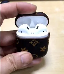 Vỏ Bọc Silicon Cute Cho AirPods 1 2 Pro - Ốp Lưng Hộp Sạc Tai Nghe Có Chữ In Nâu Siêu Đẹp, Đảm Bảo Chất Lượng