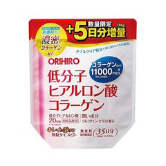 Collagen Hyaluronic Acid 11000mg Orihiro Dạng Bột 180g - Hỗ Trợ Làm Đẹp Da, Tăng Cường Sức Khoẻ Xương Khớp