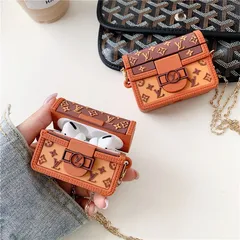 Vỏ Bọc AirPods Siêu Cute Bằng Silicon Dẻo - Túi Xách Hình Chữ Nhật Cho AirPods 1 2 Pro