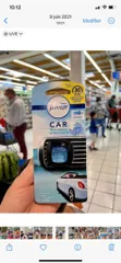 Nước Hoa Xe Ô Tô Febreze Pháp - Hương Hoa Cotton Mát Dịu Khử Mùi Hiệu Quả, An Toàn Cho Sức Khỏe Người Dùng