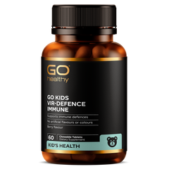 GO Kids Vir Defence Immune - Viên Nhai Tăng Đề Kháng Cho Bé 60 Viên