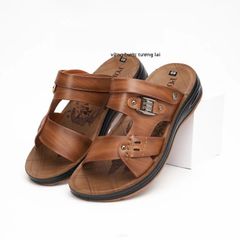 Sandal Dép Da Nam VA003 - Xăng-đan Thời Trang Đế Đúc Bền, Phù Hợp Mọi Phong Cách, Chất Lượng Cao Cấp