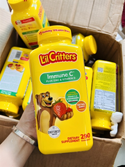 Kẹo Dẻo Bổ Sung Gummie Vitamin C Và Tăng Sức Đề Kháng L’Il Critters Immune C 290 Viên  - 12/25