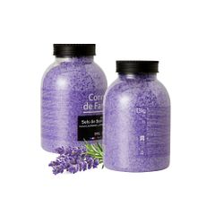 Muối Tắm Corine de Farme Hương Oải Hương 1.3Kg - Thư Giãn, Chăm Sóc Da, Không Bã Nhờn, Dùng Cho Mọi Loại Da