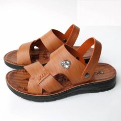 Sandal Dép Da Nam VA006 - Mẫu Mới Thời Trang Đế Đúc Bền Bỉ Phong Cách Hàng Đầu Cho Nam Giới