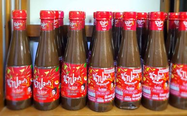 Mắm trộn gỏi Somtum Thái Lan Pimrypie 400ml - Nguyên liệu làm gỏi đu đủ ngon truyền thống nổi tiếng của Thái Lan