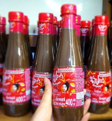 Mắm trộn gỏi Somtum Thái Lan Pimrypie 400ml - Nguyên liệu làm gỏi đu đủ ngon truyền thống nổi tiếng của Thái Lan