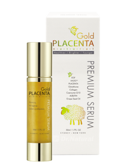 Serum Dưỡng Trắng Da Nhau Thai Cừu Dr Natural Astragrace Gold Placenta 24K - Giúp Làm Sáng Da, Chống Lão Hóa, Cải Thiện Độ Đàn Hồi
