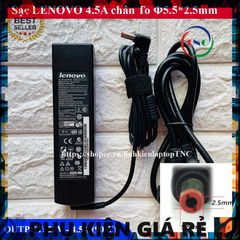 Sạc Laptop Lenovo 20V 4.5A / 19V 4.74A (90W) Chân To Φ5.5*2.5mm - Phụ Kiện Chính Hãng cho G580 G560 G570 G550