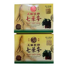 Thất Diệp Sâm Hỗ Trợ Xương Khớp Chính Hãng Malaysia - Giảm Đau Viêm Khớp, Tái Tạo Màng Sụn, 40 Viên Chất lượng Cao