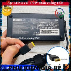 Sạc Laptop Lenovo 20V-8.5A 170W USB - Phụ Kiện Chính Hãng cho Legion 5 Gaming, Giá Rẻ và Đảm Bảo Chất Lượng