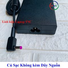 Sạc Laptop Acer 19V 7.1A 135W - Adapter Nitro Chân Tím - Phụ Kiện Thay Thế Chất Lượng Cao