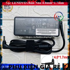 Sạc Laptop Lenovo 20V 3.25A 65W Chân Nhỏ 4.0*1.7mm Dành Cho IdeaPad - Phụ Kiện Chính Hãng Giá Rẻ