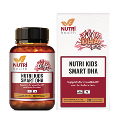 Viên Nhai DHA Tảo Biển Nutri Kids Smart - Hỗ Trợ Phát Triển Trí Não Cho Trẻ Từ 3 Tuổi, Thơm Ngon Từ New Zealand
