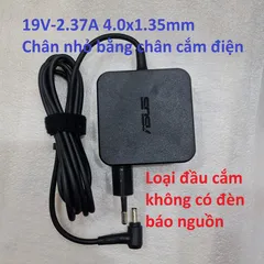 PHỤ KIỆN GIÁ RẺ ✅ SẠC LAPTOP ASUS VUÔNG HOẶC HÌNH CHỮ NHẬT19V-2.37A/19v-3.42A ZIN CHÂN TO hoặc NHỎ HÀNG NHẬP KHẨU