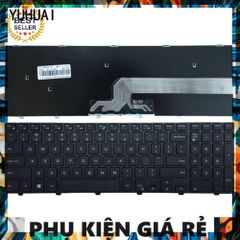 Bàn phím laptop DELL Latitude 3550 3560 3570 3580 3588 chuẩn US - Nút Enter hình chữ nhật, bảo hành đổi mới 9 tháng, chất lượng cao