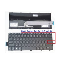 Bàn phím laptop Dell Vostro 14 (3449, 3468, 3445, 3446, 3458, 3459, 3478) - Hàng mới, chất lượng cao, bảo hành đổi mới, thay thế dễ dàng