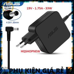 Sạc laptop Asus chính hãng 19V 1.75A 33W chân nhỏ 4.0*1.35mm - Phụ kiện máy tính giá rẻ, chất lượng cao