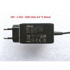 Sạc laptop Asus chính hãng 19V 1.75A 33W chân nhỏ 4.0*1.35mm - Phụ kiện máy tính giá rẻ, chất lượng cao