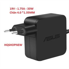 Sạc laptop Asus chính hãng 19V 1.75A 33W chân nhỏ 4.0*1.35mm - Phụ kiện máy tính giá rẻ, chất lượng cao