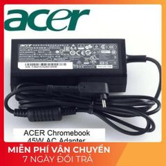 Sạc Laptop Chính Hãng Acer Swift 1 SF113 - 19V 2.37A 45W Chân Nhỏ 3.0 x 1.1 mm - Đảm Bảo An Toàn và Ổn Định