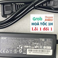 Sạc Laptop Chính Hãng Acer Swift 1 SF113 - 19V 2.37A 45W Chân Nhỏ 3.0 x 1.1 mm - Đảm Bảo An Toàn và Ổn Định