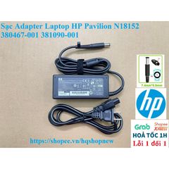 Sạc Adapter Laptop HP Pavilion N18152 380467-001 381090-001 - Chân kim to, An toàn, Hiệu suất tối ưu, Sản phẩm mới 100%