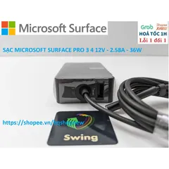 Sạc Microsoft Surface Pro 3 4 Chính Hãng 12V - 2.58A - 36W - Phụ Kiện Laptop Giá Rẻ, An Toàn, Mới 100%