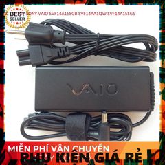 Sạc Laptop Chính Hãng Sony Vaio SVF14A15SGB SVF14AA1QW SVF14A15SGS - Phụ Kiện Giá Rẻ, Giao Hàng Đúng Đơn