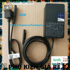 Sạc Microsoft Surface Chính Hãng Cho Laptop 1 2 3 & Surface Book 1 2 3 - Công Suất 15V 2.58A 44W 65W - Phụ Kiện Giá Rẻ