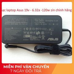 Sạc Laptop Asus 19V 6.32A 120W chính hãng - Phụ kiện giá rẻ, chân cắm 5.5 * 2.5 mm, thay thế hoàn hảo cho laptop của bạn