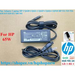 Sạc Adapter Laptop HP Chính Hãng - Tương Thích CQ420 CQ421 CQ425 CQ426 CQ510 và Nhiều Mẫu Khác - An Toàn và Tiết Kiệm Điện