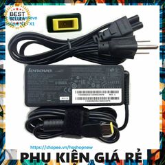 Sạc Laptop Chính Hãng Lenovo ThinkPad X1, X1 Carbon 20V 3.25A 65W Chân Vuông USB - Phụ Kiện Giá Rẻ