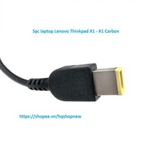 Sạc Laptop Chính Hãng Lenovo ThinkPad X1, X1 Carbon 20V 3.25A 65W Chân Vuông USB - Phụ Kiện Giá Rẻ