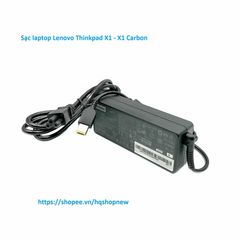 Sạc Laptop Chính Hãng Lenovo ThinkPad X1, X1 Carbon 20V 3.25A 65W Chân Vuông USB - Phụ Kiện Giá Rẻ