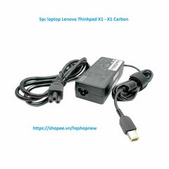 Sạc Laptop Chính Hãng Lenovo ThinkPad X1, X1 Carbon 20V 3.25A 65W Chân Vuông USB - Phụ Kiện Giá Rẻ