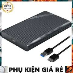 Hộp Đựng Ổ Cứng Orico 2521U3 USB 3.0 - Chuyển Đổi HDD SSD 2.5 inch Thành Ổ Cứng Di Động, Tương Thích Với Windows, Mac, Linux