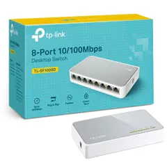 Bộ Chia Mạng Switch 8 Port TP-LINK TL-SF1008D 10/100Mbps Chính Hãng - Tiết Kiệm Năng Lượng, Dễ Dàng Cài Đặt, Bảo Hành 24 Tháng