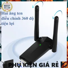 USB Wifi 1300Mbps Dual Antenna - Bộ Chuyển Đổi Wifi 2.4/5GHz Tốc Độ Cao Cho Laptop & PC - Phụ Kiện Giá Rẻ Tiện Lợi