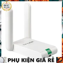 Thiết bị thu sóng Wifi TP-LINK USB TL-WN 822N - Tốc độ 300Mbps, Bảo mật WPA/WPA2, Hỗ trợ cài đặt dễ dàng, Thiết kế gọn nhẹ, Bảo hành 24 tháng chính hãng