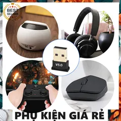 Bộ USB Bluetooth 5.0 - Phát và Nhận Kết Nối Không Dây cho Máy Tính và Laptop, Tương Thích Windows 10, Giải Pháp Tiện Lợi cho Thiết Bị Hỏng Bluetooth