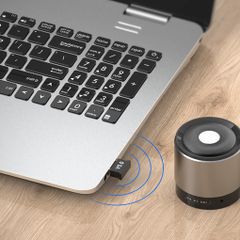 USB Bluetooth Dongle 5.0 - Bộ thu phát Bluetooth cho Máy Tính Bàn và Laptop - Kết Nối Không Dây Ổn Định, Bảo Hành 3 Tháng