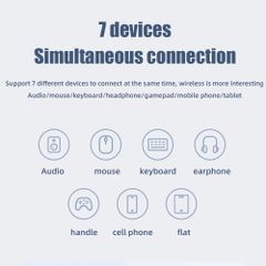USB Bluetooth Dongle 5.0 - Bộ thu phát Bluetooth cho Máy Tính Bàn và Laptop - Kết Nối Không Dây Ổn Định, Bảo Hành 3 Tháng