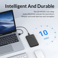 Hộp Đựng Ổ Cứng Orico 25PW1-U3 2.5 inch USB 3.0 - Tốc Độ 5Gbps, Hỗ Trợ Lên Tới 6TB, Thiết Kế Chống Trượt, Dễ Dàng Sử Dụng