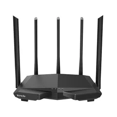 Router Wifi Tenda AC7 AC1200M Băng Tần Kép 2.4G/5G, 5 Anten 6dBi - Tốc Độ 1167Mbps, Phủ Sóng Mạnh Mẽ, Hỗ Trợ Nhiều Thiết Bị