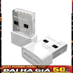 USB Mini MERCURY Bắt Sóng WiFi 150Mbps Cho Máy Tính Để Bàn - Thiết Bị Kết Nối Không Dây Tiện Dụng, Tương Thích Mọi Hệ Điều Hành