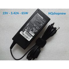 Sạc Laptop Toshiba Chính Hãng 19V - 3.42A - 65W, Phụ Kiện Giá Rẻ, Giao Hàng Đúng Đơn